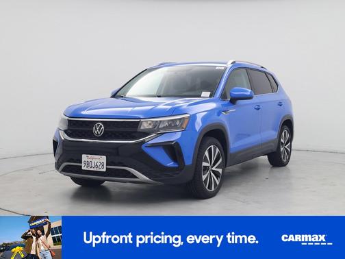 Blue 2022 Volkswagen Taos SE