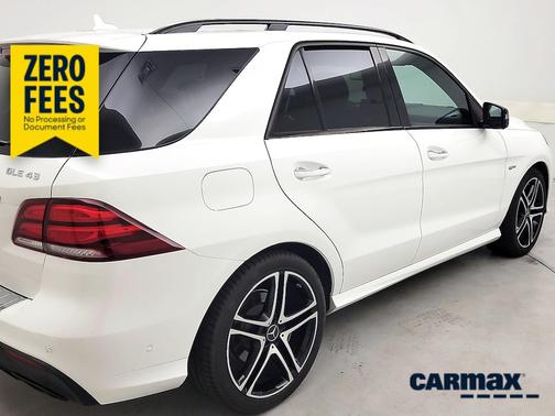 White 2017 Mercedes-Benz AMG GLE 43