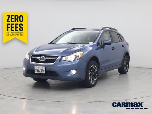 Blue 2015 Subaru XV Crosstrek Premium