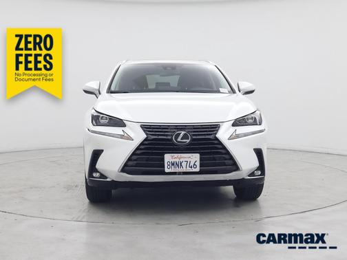 White 2020 Lexus NX 300
