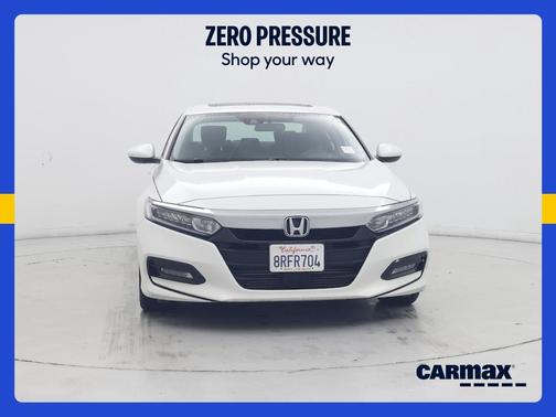 White 2020 Honda Accord EX
