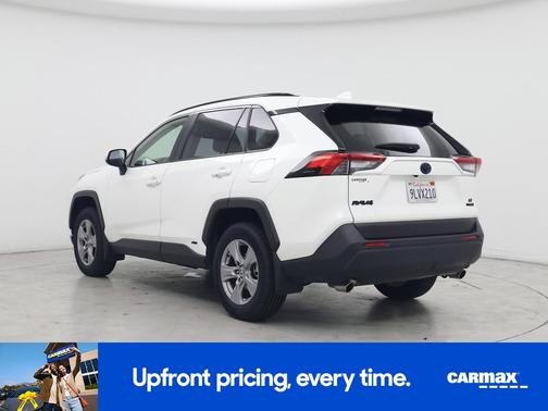 White 2024 Toyota RAV4 Hybrid LE