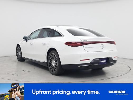 White 2022 Mercedes-Benz EQS 450+