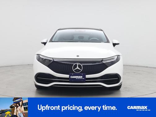 White 2022 Mercedes-Benz EQS 450+