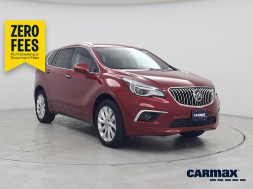 Red 2017 Buick Envision Premium
