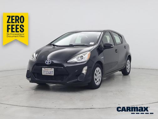 Black 2016 Toyota Prius c One