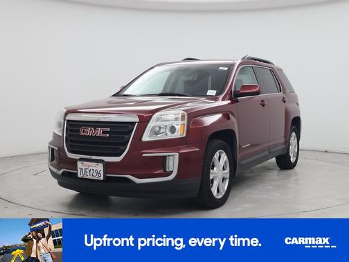Red 2017 GMC Terrain SLE