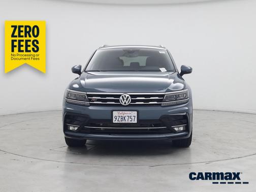 Blue 2020 Volkswagen Tiguan SEL Premium R-Line