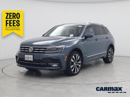 Blue 2020 Volkswagen Tiguan SEL Premium R-Line