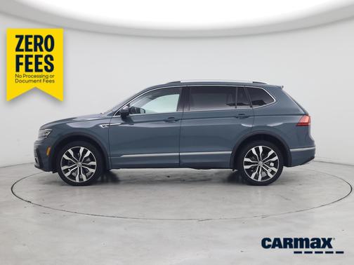Blue 2020 Volkswagen Tiguan SEL Premium R-Line