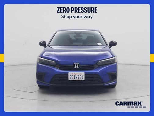Blue 2023 Honda Civic Sport