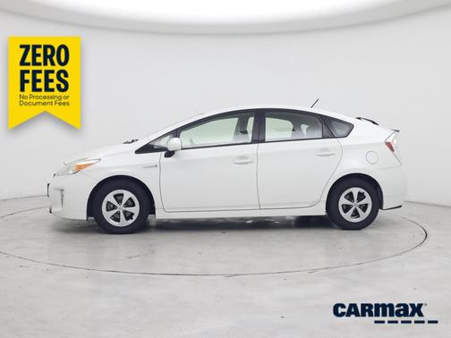 White 2014 Toyota Prius Three