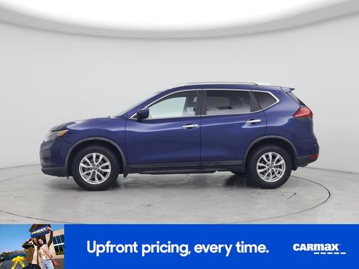 Blue 2017 Nissan Rogue SV