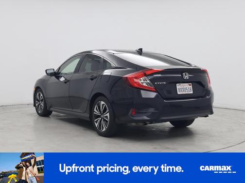 Black 2018 Honda Civic EX-L