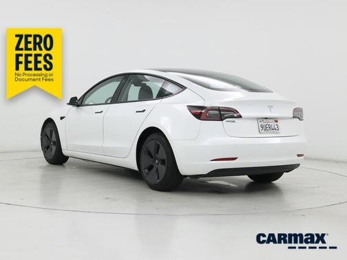 White 2023 Tesla Model 3