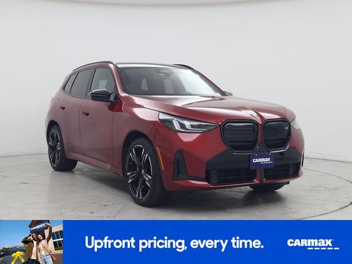 Red 2025 BMW X3 M50