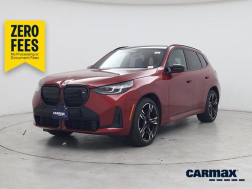 Red 2025 BMW X3 M50
