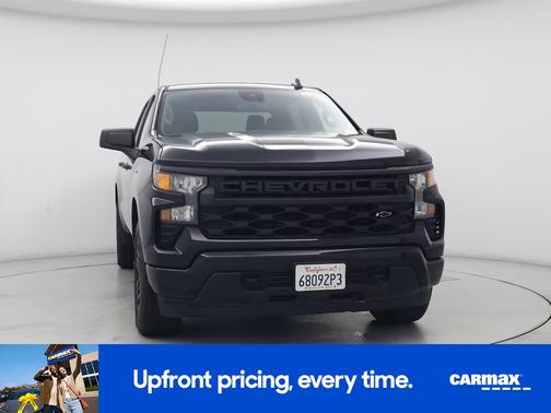 Black 2022 Chevrolet Silverado 1500 Custom