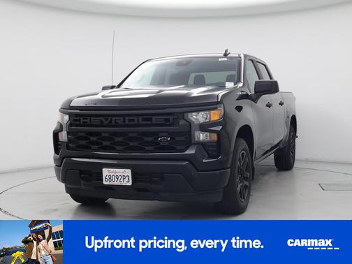 Black 2022 Chevrolet Silverado 1500 Custom