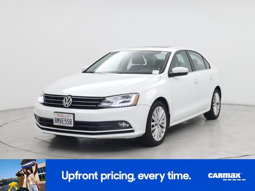 White 2016 Volkswagen Jetta SEL