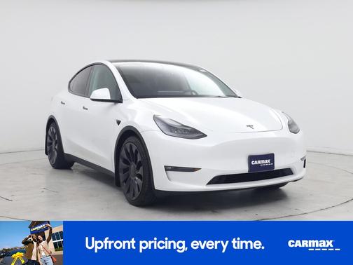 White 2022 Tesla Model Y Performance