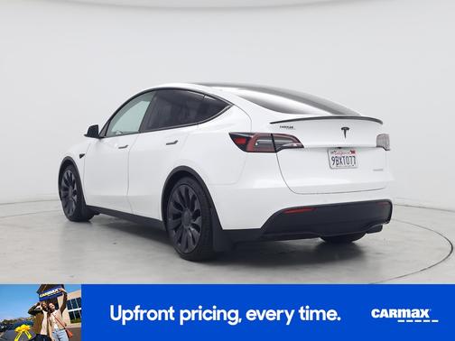 White 2022 Tesla Model Y Performance
