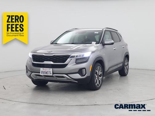 Gray 2021 Kia Seltos SX