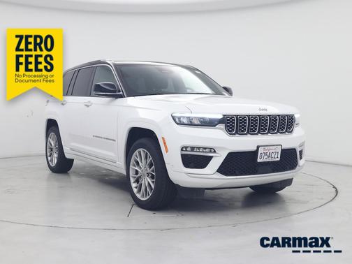 White 2023 Jeep Grand Cherokee Summit