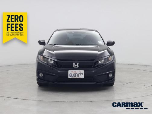 Black 2019 Honda Civic Sport