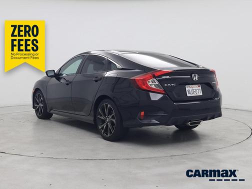 Black 2019 Honda Civic Sport