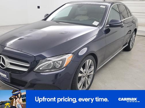 Blue 2018 Mercedes-Benz C-Class