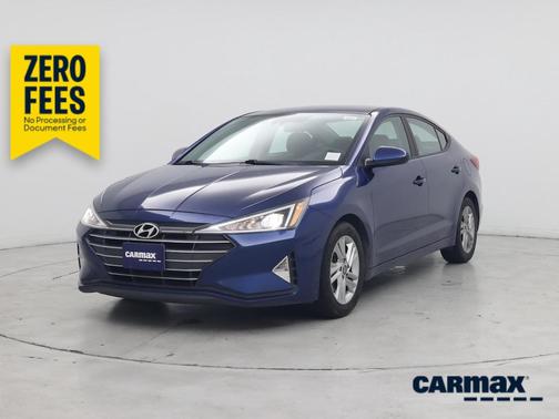 Blue 2020 Hyundai ELANTRA SEL