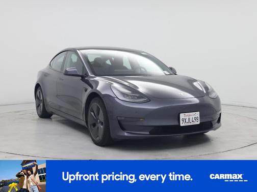 Gray 2021 Tesla Model 3 Standard Range Plus