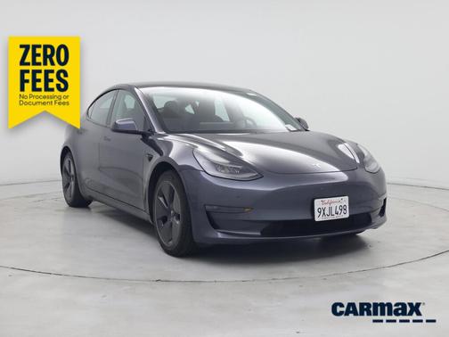 Gray 2021 Tesla Model 3 Standard Range Plus