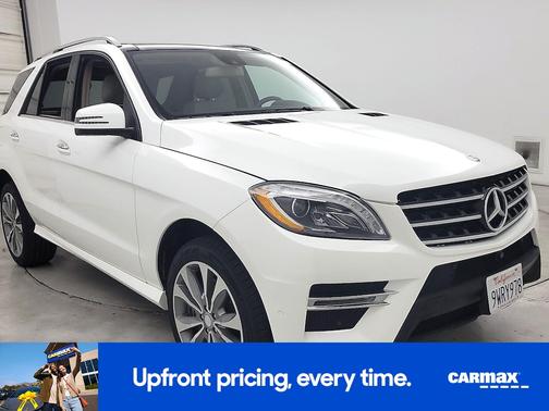 White 2015 Mercedes-Benz M-Class
