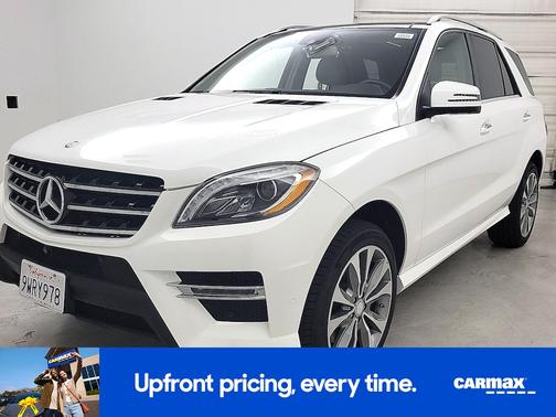White 2015 Mercedes-Benz M-Class