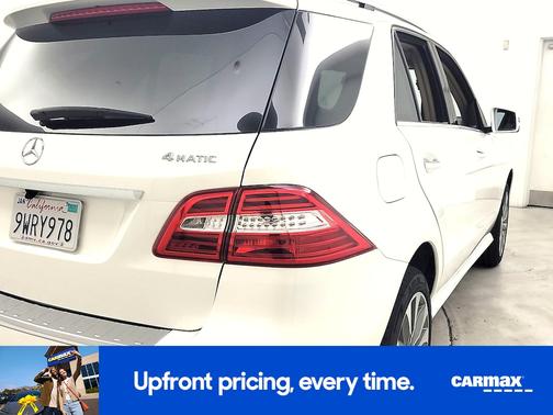 White 2015 Mercedes-Benz M-Class