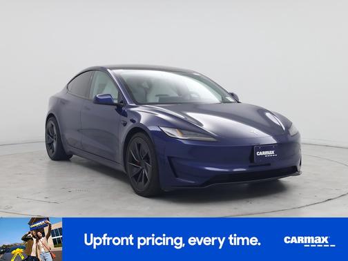 Blue 2025 Tesla Model 3 Performance