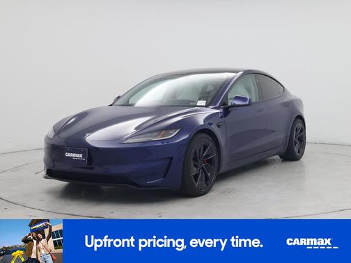 Blue 2025 Tesla Model 3 Performance