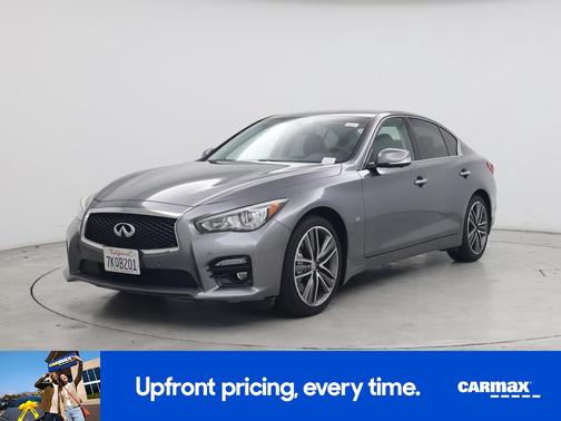 Gray 2015 INFINITI Q50 S