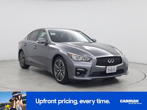 Gray 2015 INFINITI Q50 S