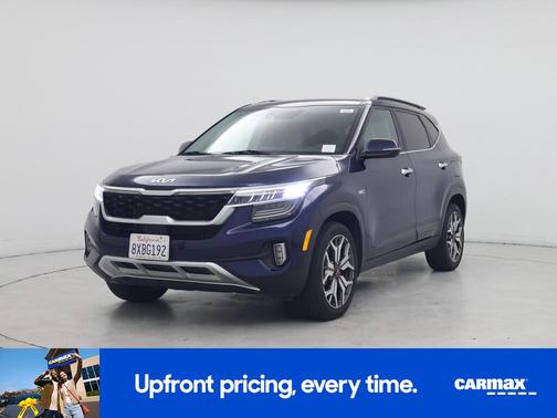 Blue 2022 Kia Seltos SX