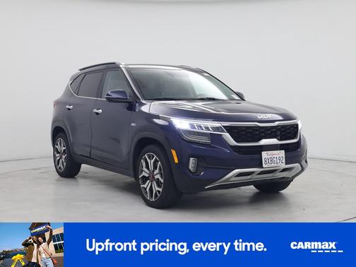 Blue 2022 Kia Seltos SX