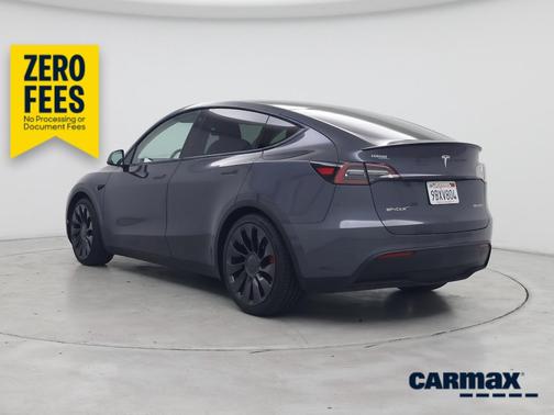 Gray 2022 Tesla Model Y Performance
