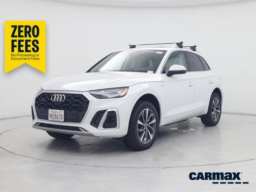 White 2023 Audi Q5 S-Line Premium Plus