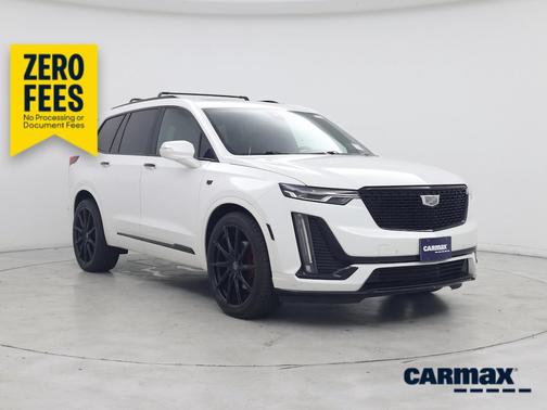 White 2022 Cadillac XT6 Premium Luxury