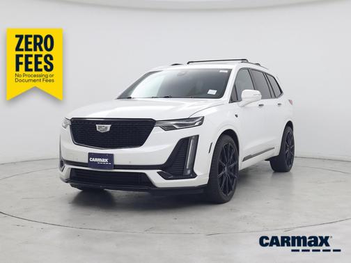 White 2022 Cadillac XT6 Premium Luxury