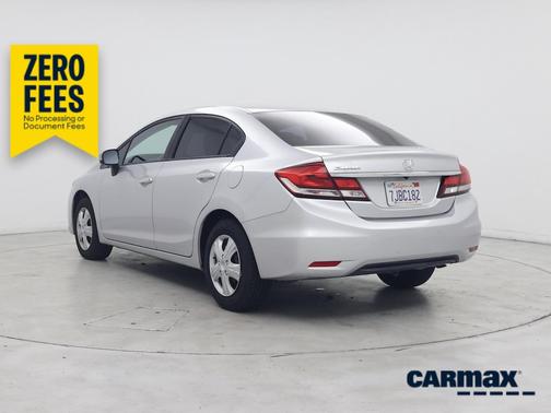 Silver 2015 Honda Civic LX