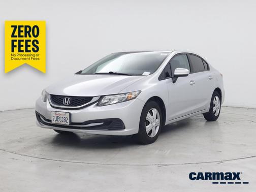 Silver 2015 Honda Civic LX