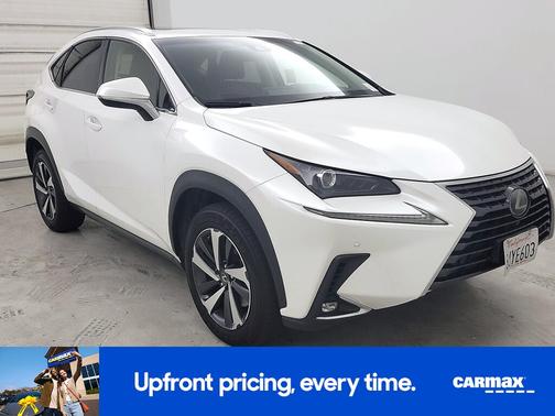 White 2019 Lexus NX 300